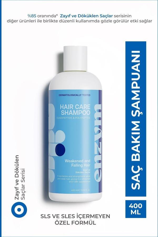 Enzym Cosmetics Zayıf Ve Dökülen Saçlar Için Saç Bakım Şampuanı 400 Ml (Procapil) - Image 1