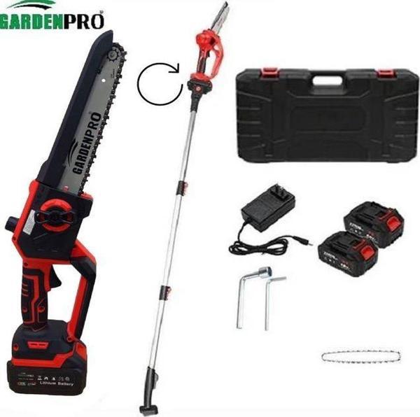 Gardenpro VST9C202 Lityum Akülü Uzatma Aparatlı Budama Testeresi - Image 1