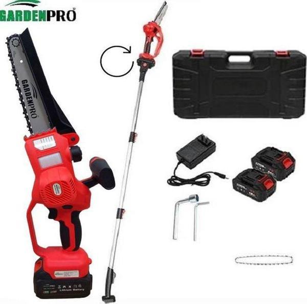 Gardenpro VST9C208 Lityum Akülü Uzatma Aparatlı Budama Testeresi - Image 1