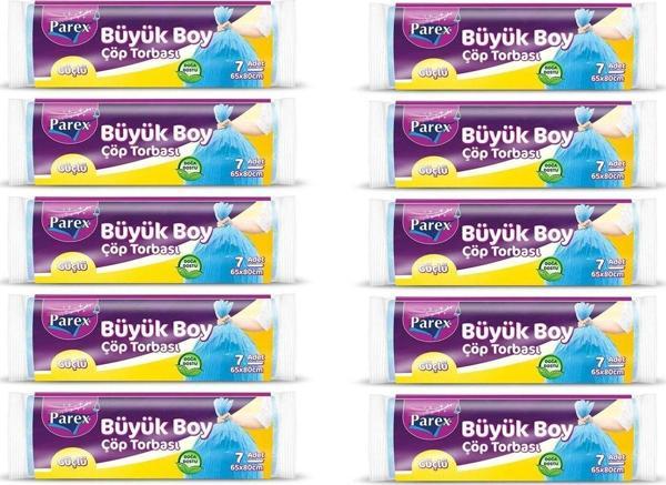 Parex Güçlü Çöp Torbası Büyük Boy 10 Pkt - Image 1