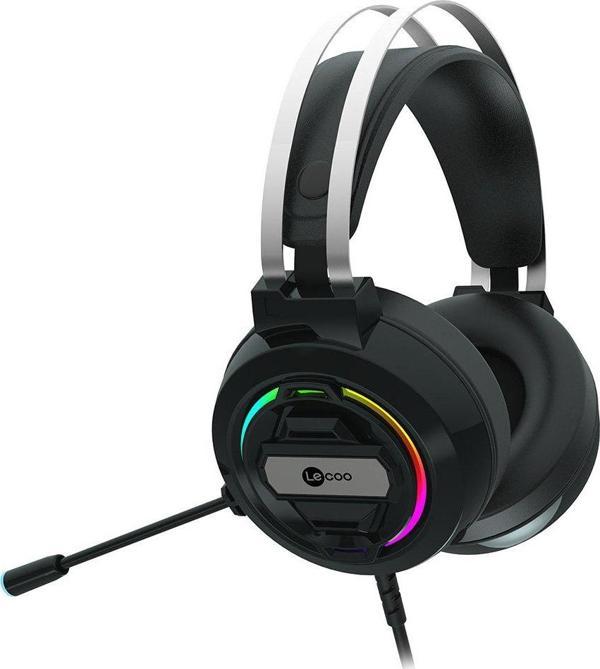 Lenovo Lecoo HT401 USB 2.0 Kulak Üstü RGB Ledli Gaming Oyuncu Kulaklık - Image 1