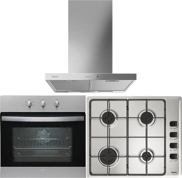Teka Inox Ankastre Set (DSJ 650-HE 715 SS- HLX 640 Kb) - Image 1