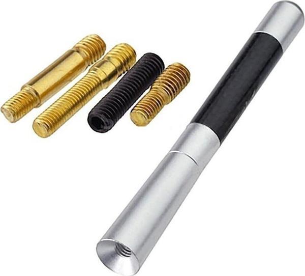Herşey Fırsat Oto Sport 12 Cm Anten Siyah Ve Krom Renk - Image 1
