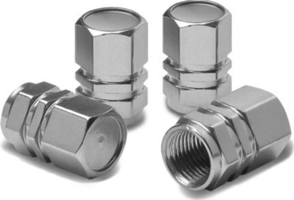 Cekasan Alüminyum Hexagon Gümüş Sibop Kapağı 4 Lü Set - Image 1