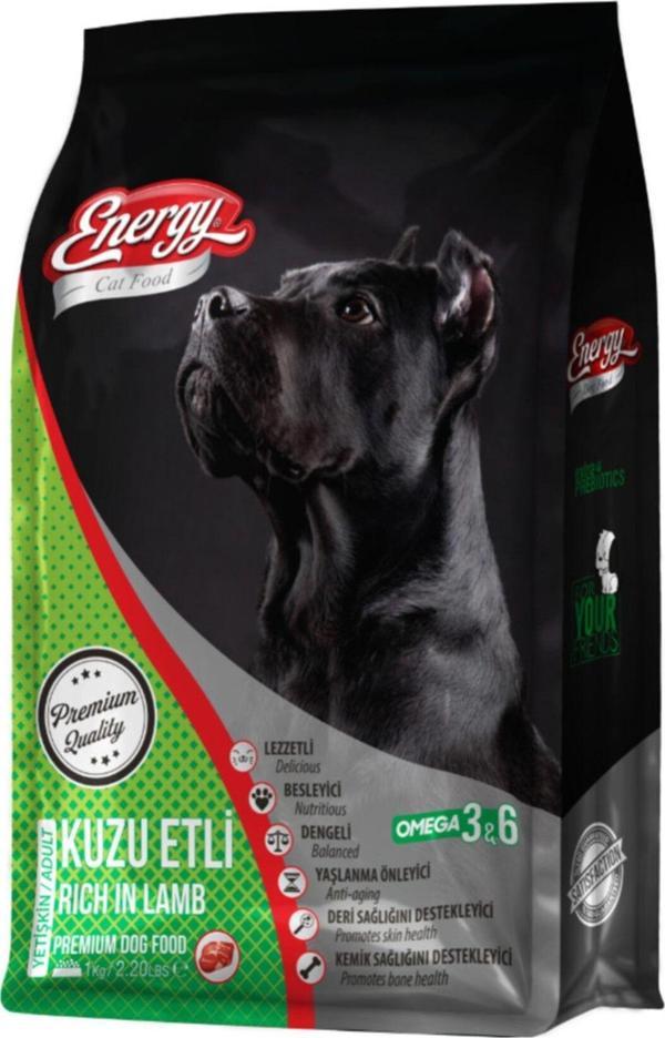 Energy Yetişkin Kuzu Etli Köpek Maması 1 Kg - Image 1