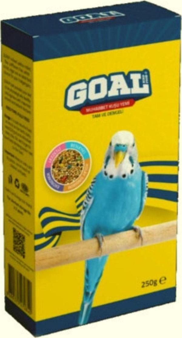 Goal Muhabbet Kuşu Yemi 250 Gram-10 Kutu - Image 1