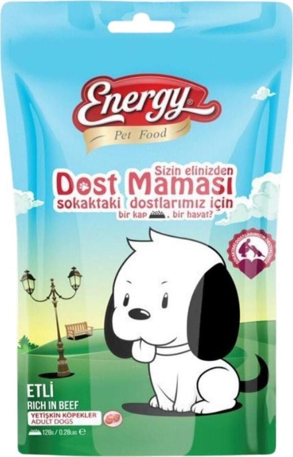 Energy Etli Dostluk Maması – Köpek-125 Gram-20 Adet - Image 1