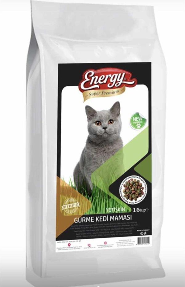 Pet Food Energy Cat Food Energy® Gurme Yetişkin Kedi Maması-15 Kilogram - Image 1
