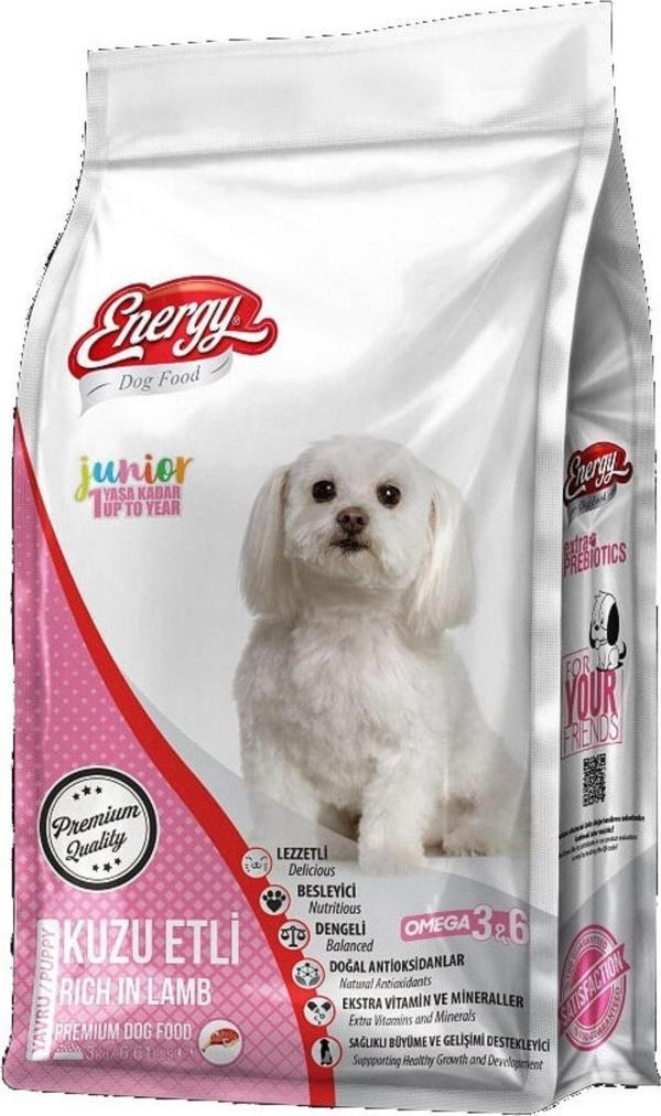 Energy Kuzu Etli Yavru Köpek Maması 3 Kilogram-2 Adet - Image 1