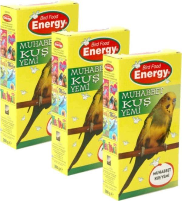 Pet Food Energy Energy® Muhabbet Kuşu Yemi-300 Gram-3 Adet - Image 1