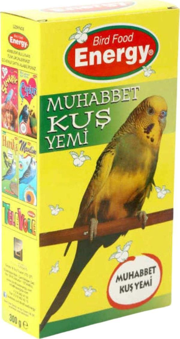 Energy Muhabbet Kuşu Yemi 300 Gram-6 Kutu - Image 1