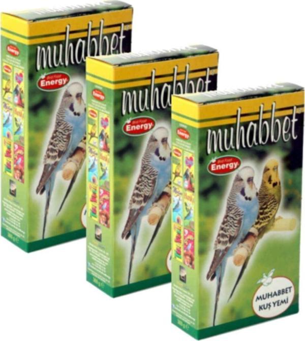 Pet Food Energy Muhabbet® Muhabbet Kuşu Yemi-300 Gram-3 Adet - Image 1