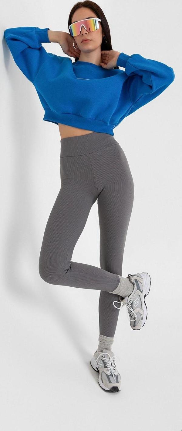 içi polarlı, LASTİKLİ, şardonlu, Fitilli, Toparlayıcı interlok Kışlık Örme Tayt @Verona - Image 1