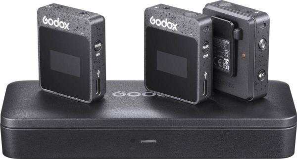 Godox Movelink Iı M2 Kablosuz Ikili Mikrofon Kiti - Image 1