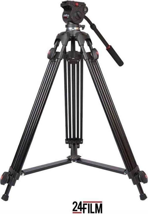 Pdx 508B Pro Profesyonel Video Tripod 190 Cm 9 Kg Taşıma - Image 1
