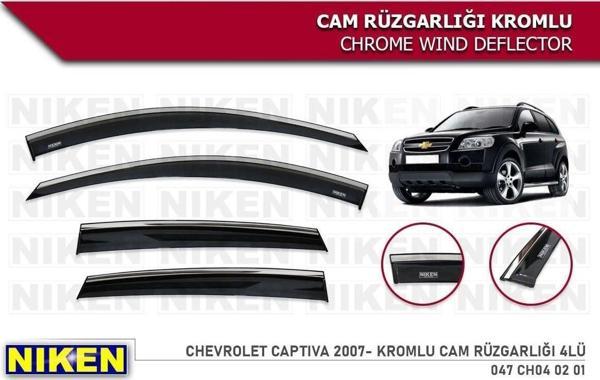 Chevrolet Captiva Kromlu Cam Rüzgarlığı Niken 2009 Sonrası Modeller - Image 1