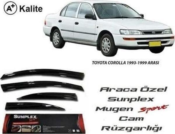 Toyota Corolla Mugen Cam Rüzgarlığı 1992-1998 arası 4'lü Sunplex - Image 1