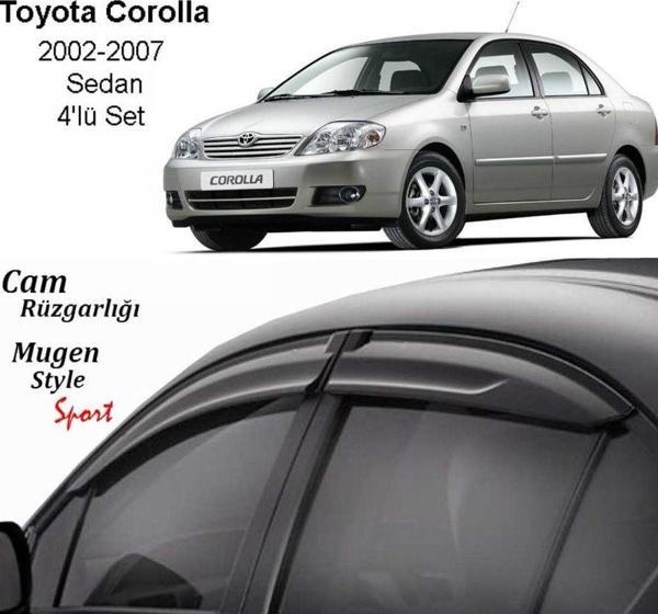 Toyota Corolla Uyumlu Cam Rüzgarlığı 2002-2007 Arası uyumlu Mugen - Image 1
