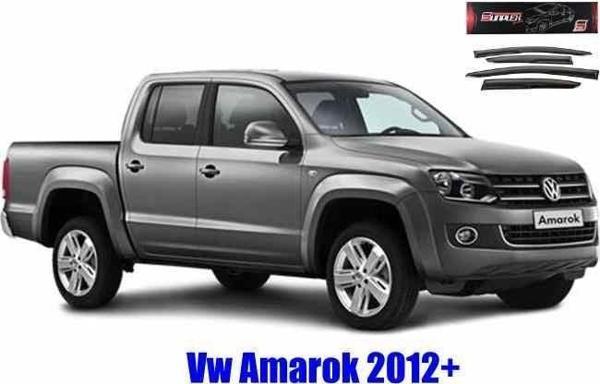 Vw Amarok Mugen Cam Rüzgarlığı 2012-2022 arası 4'lü Sunplex - Image 1