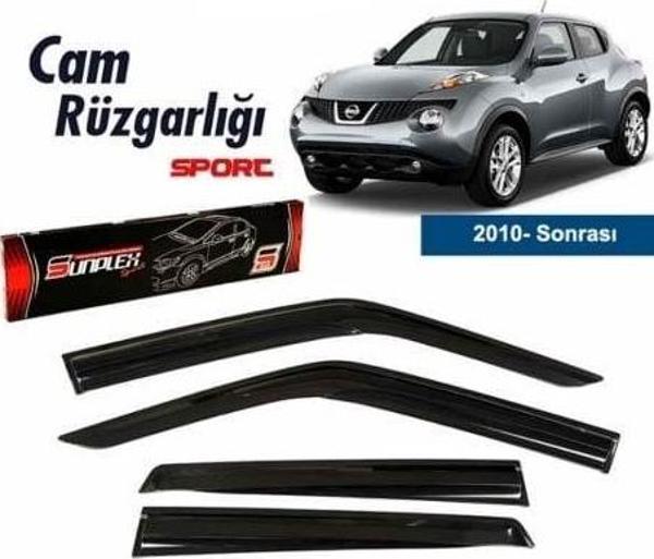 Nissan Juke Mugen Cam Rüzgarlığı 2010 sonrası 4'lü Sunplex - Image 1