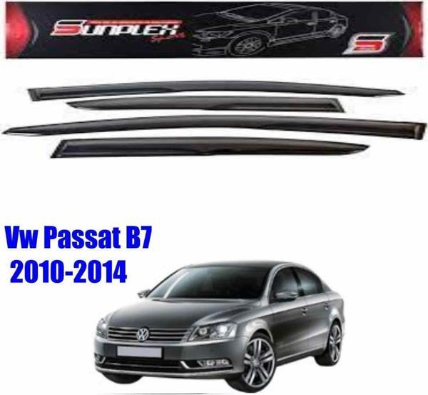 Vw Passat B7 Mugen Cam Rüzgarlığı 2010-2014 arası 4'lü Sunplex - Image 1