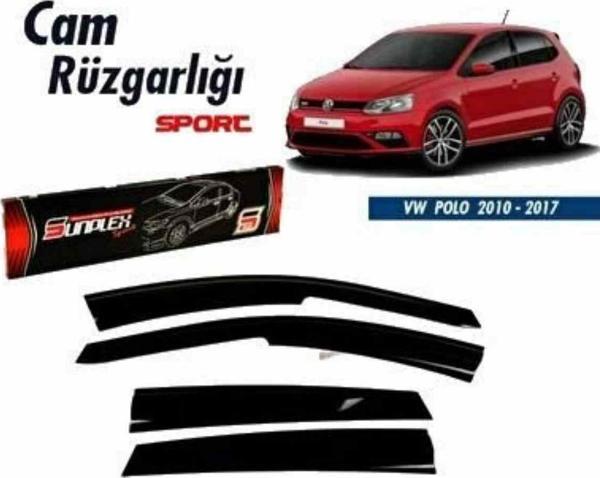 Vw Polo Mugen Cam Rüzgarlığı 2010-2017 arası 4'lü Sunplex - Image 1