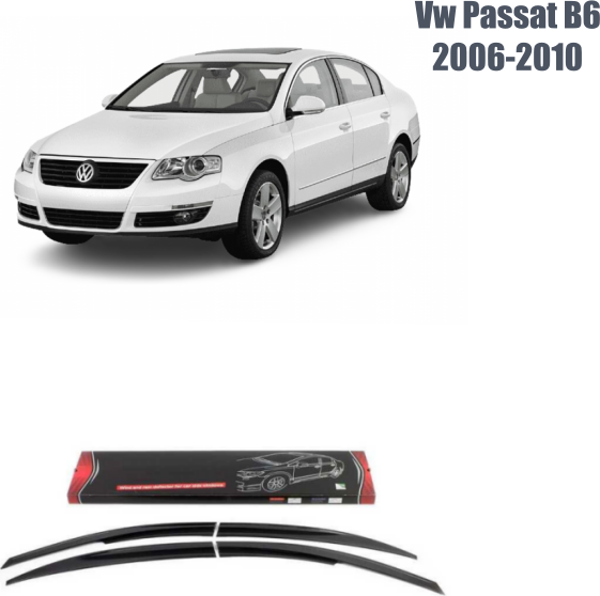 Vw Passat B6 Mugen Cam Rüzgarlığı 2006-2010 arası 4'lü Sunplex - Image 1