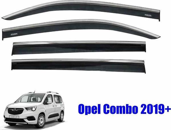 Opel Combo Kromlu Cam Rüzgarlığı Niken 2019+ sonrası uyumlu - Image 1
