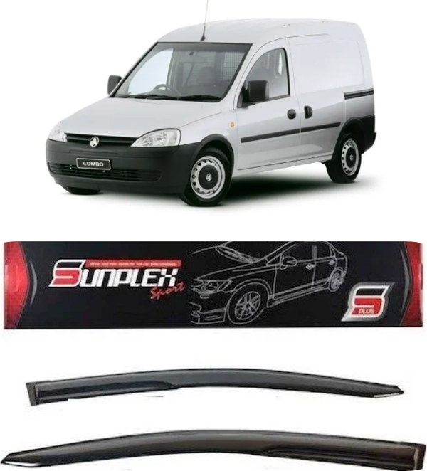 Opel Combo Mugen Cam Rüzgarlığı 2001-2012 arası 2'li Sunplex - Image 1