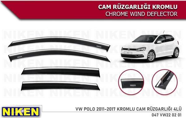 Vw Polo Kromlu Cam Rüzgarlığı Niken 2011-2017 - Image 1