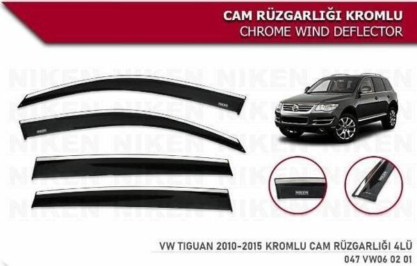 Vw Tiguan Kromlu Cam Rüzgarlığı Niken 2010-2015 arası modeller - Image 1