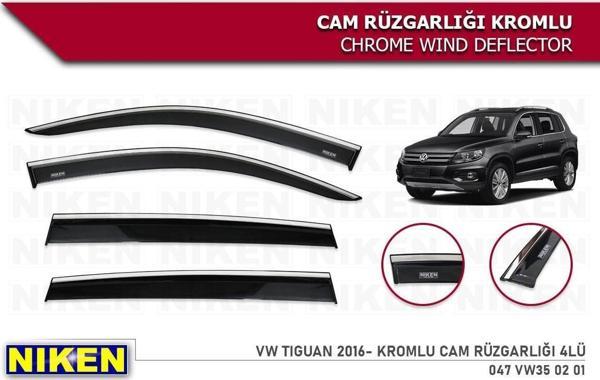 Vw Tiguan Kromlu Cam Rüzgarlığı Niken 2016+ - Image 1