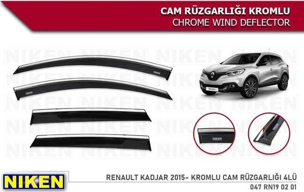 Renault Kadjar Kromlu Cam Rüzgarlığı Niken 2015+ - Image 1