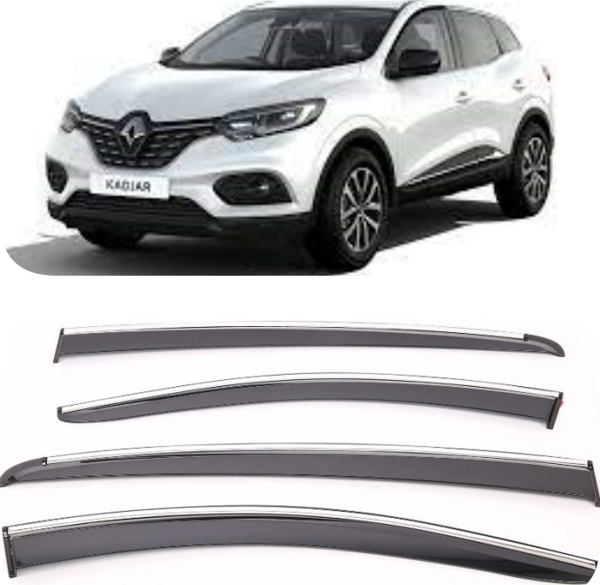Renault Kadjar Kromlu Cam Rüzgarlığı 2015-2021 arası Sunplex - Image 1