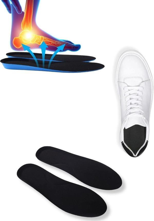 Papuç Sepeti 4293 Ortopedik Rahat Memory Foam Hafızalı Ayakkabı İç Tabanlık - Image 1