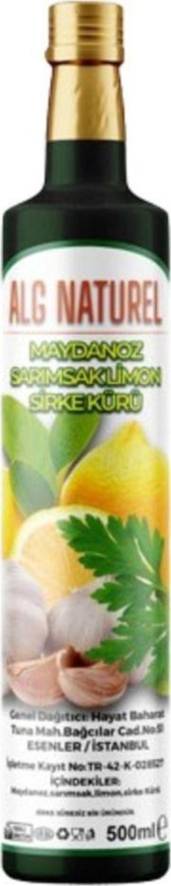 Alg Natural Maydanoz Sarımsaklı Limon Sirke Kürü - Image 1