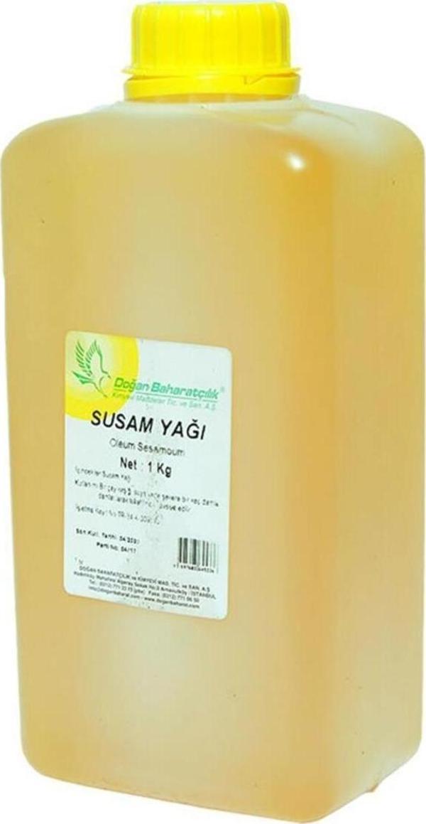Doğan Baharatçılık Susam Yağı 1Kg Kiloluk Bidon - Image 1
