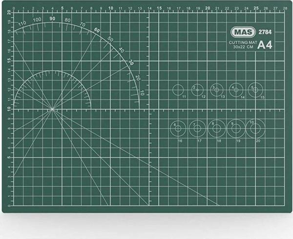 Mas Kesim Altlığı A4 Kesim Tablası 30 x 22 Cm Kesim Altlığı - Image 1