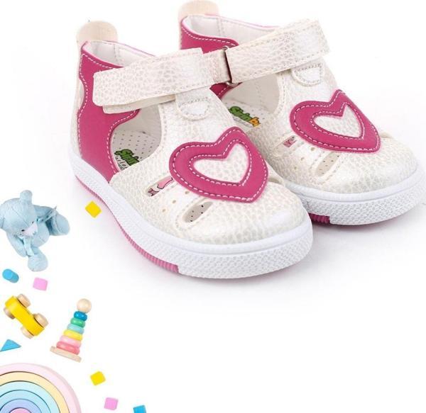 Şirin Bebe 3719 Ortopedik Kız Bebek İlk Adım Ayakkabısı - Image 1