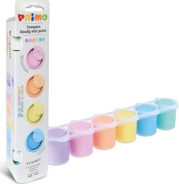 Primo Pastel Poster Boya 6x25ml - Image 1