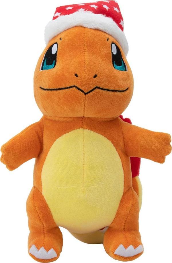 Pokemon Pelüş Figür Yılbaşı Serisi - Charmander 20 cm PKW3103 - Image 1