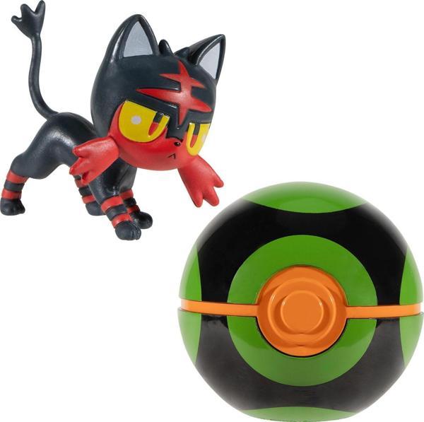 Pokemon Clip 'N' Go Seri 16 - Litten PKW3147 - Image 1
