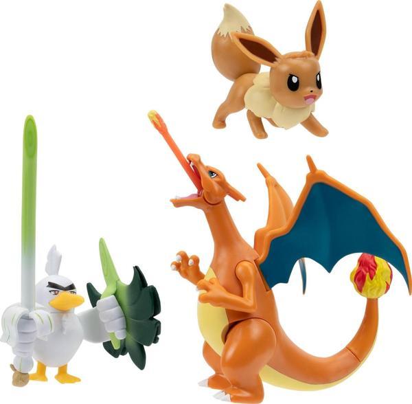 Pokemon Battle Aksiyon Figür ve Figür 3'lü Set PKW2980 - Image 1