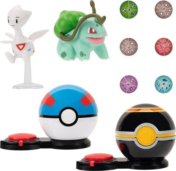 Pokemon Sürpriz Atak Oyun Seti S4 - Togetic ve Bulbasaur PKW3651 - Image 1