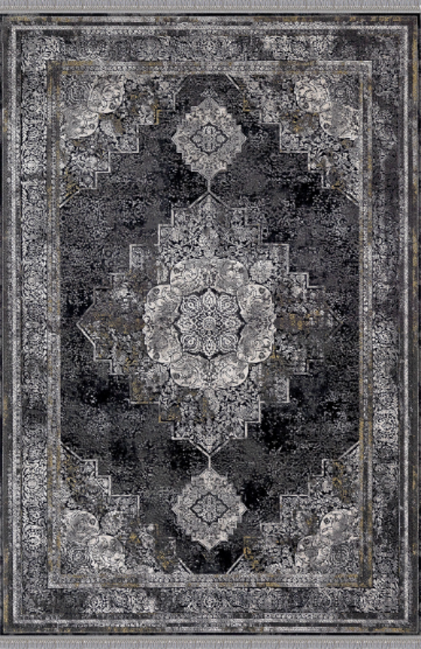 Dinarsu Halı Arora Koleksiyonu 34678 090 Antrasit - Image 1