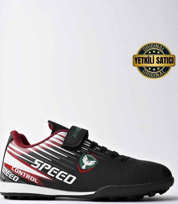 Amed Spor MİZU Unisex Çocuk Halı Saha Çim Saha Futbol Ayakkabısı - Image 1