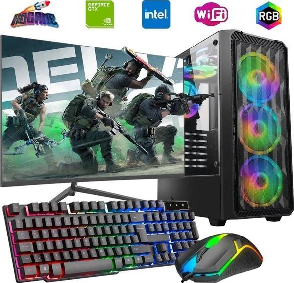 i5 12400F 16GB DDR4 1TB m2 4GB GTX1650 24" Monitörlü Oyun Bilgisayarı - Image 1
