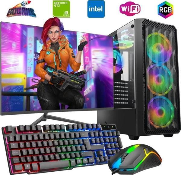 i5 12400F 16GB DDR4 1TB m2 4GB GTX1650 27" 165Hz Monitörlü Oyun Bilgisayarı - Image 1