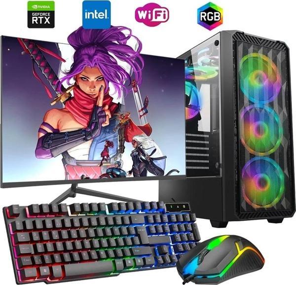 i5 12400F 16GB DDR4 1TB m2 8GB RTX3050 27" 165Hz Monitörlü Oyun Bilgisayarı - Image 1