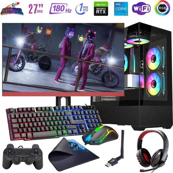 i5 12400F 16GB DDR4 1TB m2 8GB RTX4060 27" 180Hz Monitörlü Oyun Bilgisayarı (Gaming SET) - Image 1